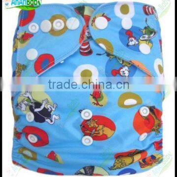 New Arrival Printed Reusable Prefold Best Cloth Diaper Covers Preemie Diapers