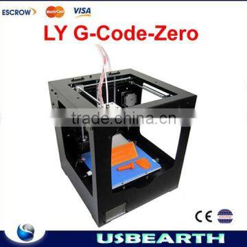 HOT SALE! high quality LY G-code Zero Full Metal,Touch Screen Control 3D printer with single extruder                        
                                                Quality Choice