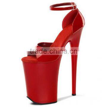 20cm ultra high heels crystal sandals 8 inch wedding shoes pole dancing shoe Unusual High Heel sexy crystal shoe