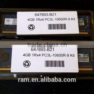 Server Memory In Wholesale DDR3-1333 (PC3--10600) 4GB (1X4GB) Ram 647893-B21 photo-2