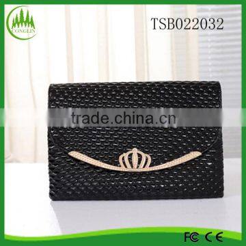 Hot and recommend elegant new book shape custom clutch bag