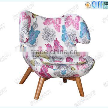modern fabric leisure chair with soft seat T7810