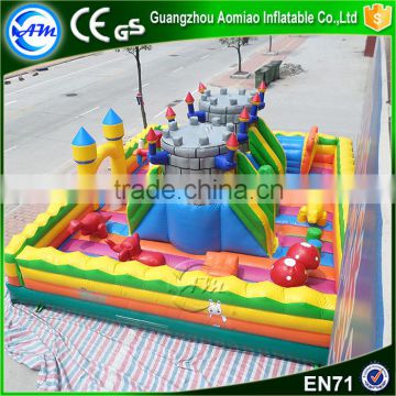 Hot sale infaltable amusement park,fun city playland trampolines for kids                        
                                                Quality Choice