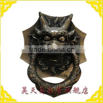 Chinese Brass Hardware Door Pull Knocker Dragon Handle Copper Knob