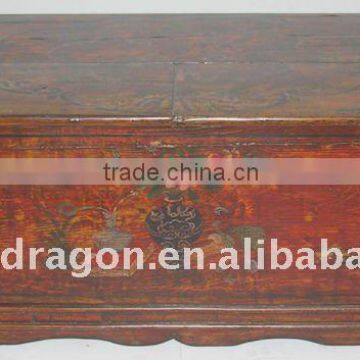 Mongolian furniture painted chest