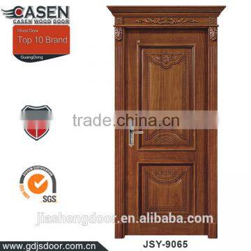 China supplier fancy wood door design teak wood main door design