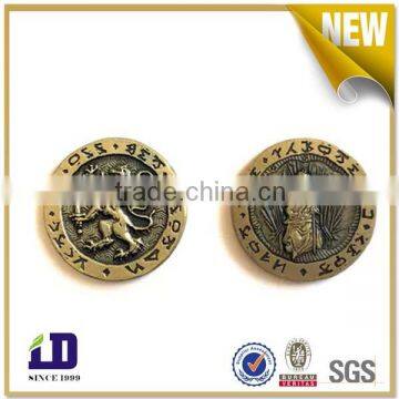 Washing machine metal game token coin