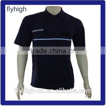 custom made embroidered logo high quality polo shirt