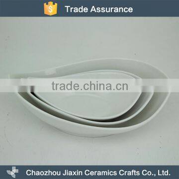 China manufacturer wholesale modern porcelain white bowl for salad