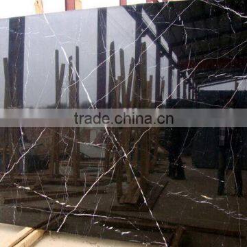 Hottest and High quality Polished Nero Marquina Marble slabs