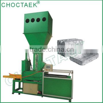 Aluminium foil scrap presser