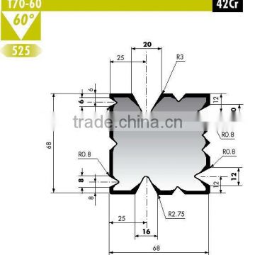 26 YEAR BOHAI BRAND QUALITY TOOLS,Amada Press Brake Tooling