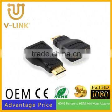 High performance 1.4v hdmi to mini hdmi connector for smartphone