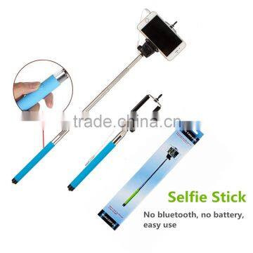 Extendable selfie stick monopod selfie stick for Smartphone iPhone Samsung