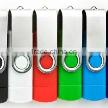 Swivel cheap OTG android mobile phone usb flash drive