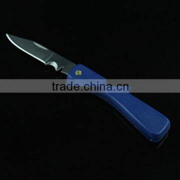 Dark Blue ABS Handle Wire Cut-Out Cable Pocket Knife