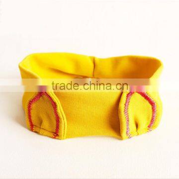 Children Headwear Korea Baby Cute Knit Headband With Embroidery Ear photo-4