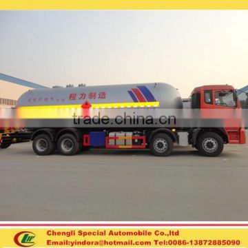 Top selling china factory dongfeng heavy duty 8*4 gas cylinder delivery truck