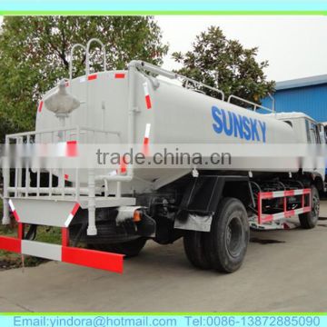 Cheap price dongfeng 12000 litres water tank truck dimensions