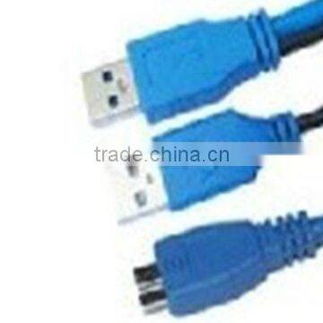 USB3.0 2AM TO MICRO blue extension cable