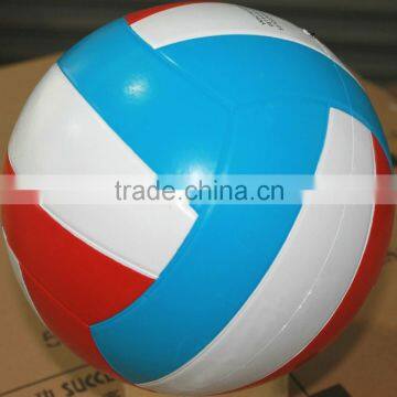 soft touch colorful rubber volleyball with official size and weight