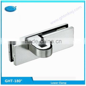 High quality 180 degrees Overpanel patch fitting, Eccentric stainless steel lower clamp