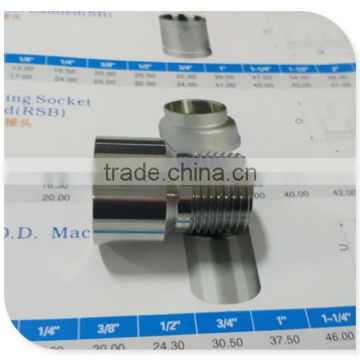 Direct Manufacturer! 1/2" Round Adaptors NPT Male to Female Taper Thread