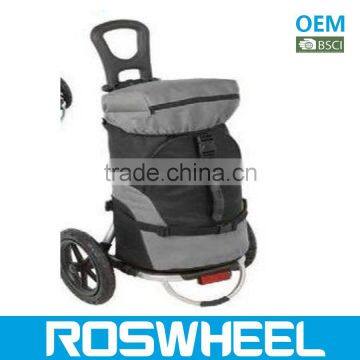 China manufacture luggage bicycle trailer bag 15001