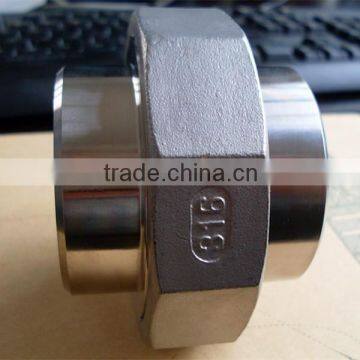 ss316 stainless steel pipe fitting butt-welding union