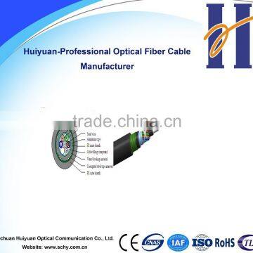 GYTA53--Layer Stranding Optical Fiber Cable with LAP Sheath and Steel Tape Armoring Sheath