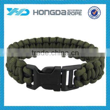 Camping gear wholesale paracord survival kit with plastic buckle