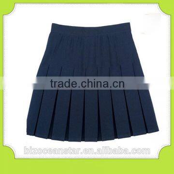 Lovely colorful casual summer pleated school skirt for the girl students girls skirts