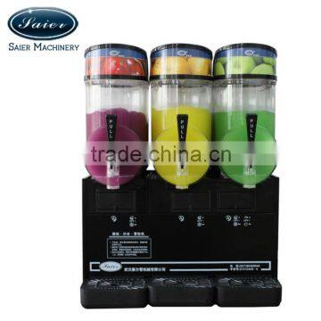 triple Tanks Slush machine/Spring handle/cold drink machine