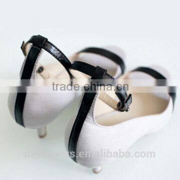 Handemade High Quality Girls Dress Shoes Sandal Shoes Ankle Strap Shoes photo-3