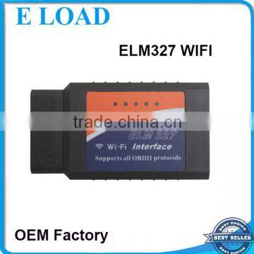 ELM327 wifi OBD2 ELM327 car obd ii scanner For Apple for Iphone,fo Ipad, PC android switch, vehicle detector
