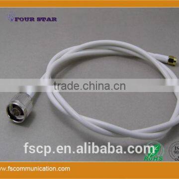 RG58 Cable Assembly With N Male Crimp to SMA Male Crimp Connectors