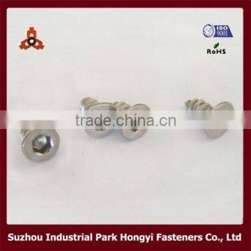 Micro Electronic Screw Hex Socket Flat Head Self Tapping Thread Screw