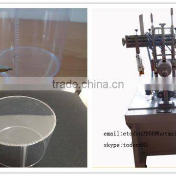 transparent conical cylinder welding machine