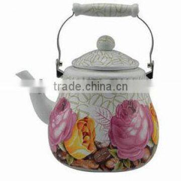 Elegant 4L Enamel water kettle tea pot