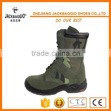 Hot sales cheapest men's brand steel toe army boots manufacturer