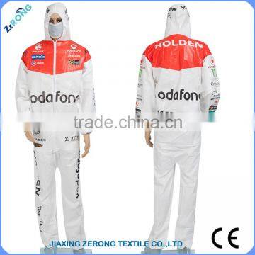 High quality!Waterproof coverall paint dispose coverall factory uniform coverall disposable