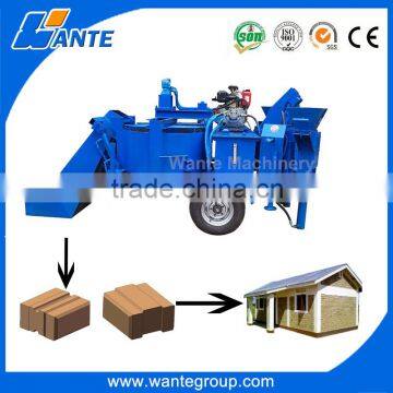 WT2-20M Diesel Engine Block and Brick Making Machine,interlocking Stabilized Soil Block Machine photo-5