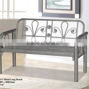 Metal Long Bench 4'