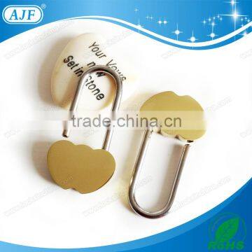 2014 Popular 40MM Brass Double Heart Love Padlock For Lovers photo-2