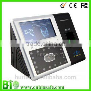 Backup Battery ID Card Printing Eye Scanner Time Attendance Biometric Face Recognition System (HF-FR302)