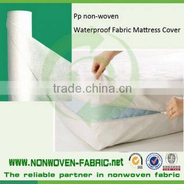 100% PP spunbond nonwoven fabric for mattress protector, curtain, bedsheet and surgical face mask