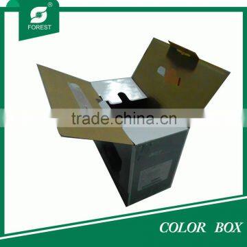 COLOR PAPER BOX WITH MATT LAMINATION,BOX WITH HANDLE photo-5