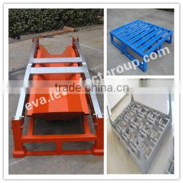 Foldable metal pallet for car engine/heavy duty pallet for Storage & transportation (4 WAY Entry)