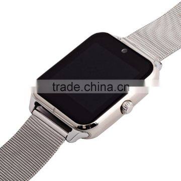 2016 New Pedometer Sedentary Remind NFC Inteligente Smart Watch TF Card Camera Bluetooth Smartwatch For IOS Android Phone photo-3