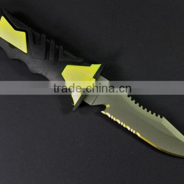 high quality Beta titanium scuba diving knife for outdoor sports